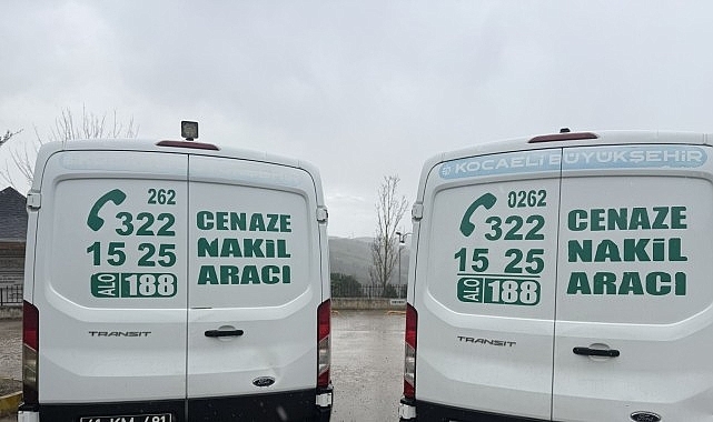 Cenazeler 7/24 ücretsiz naklediliyor 