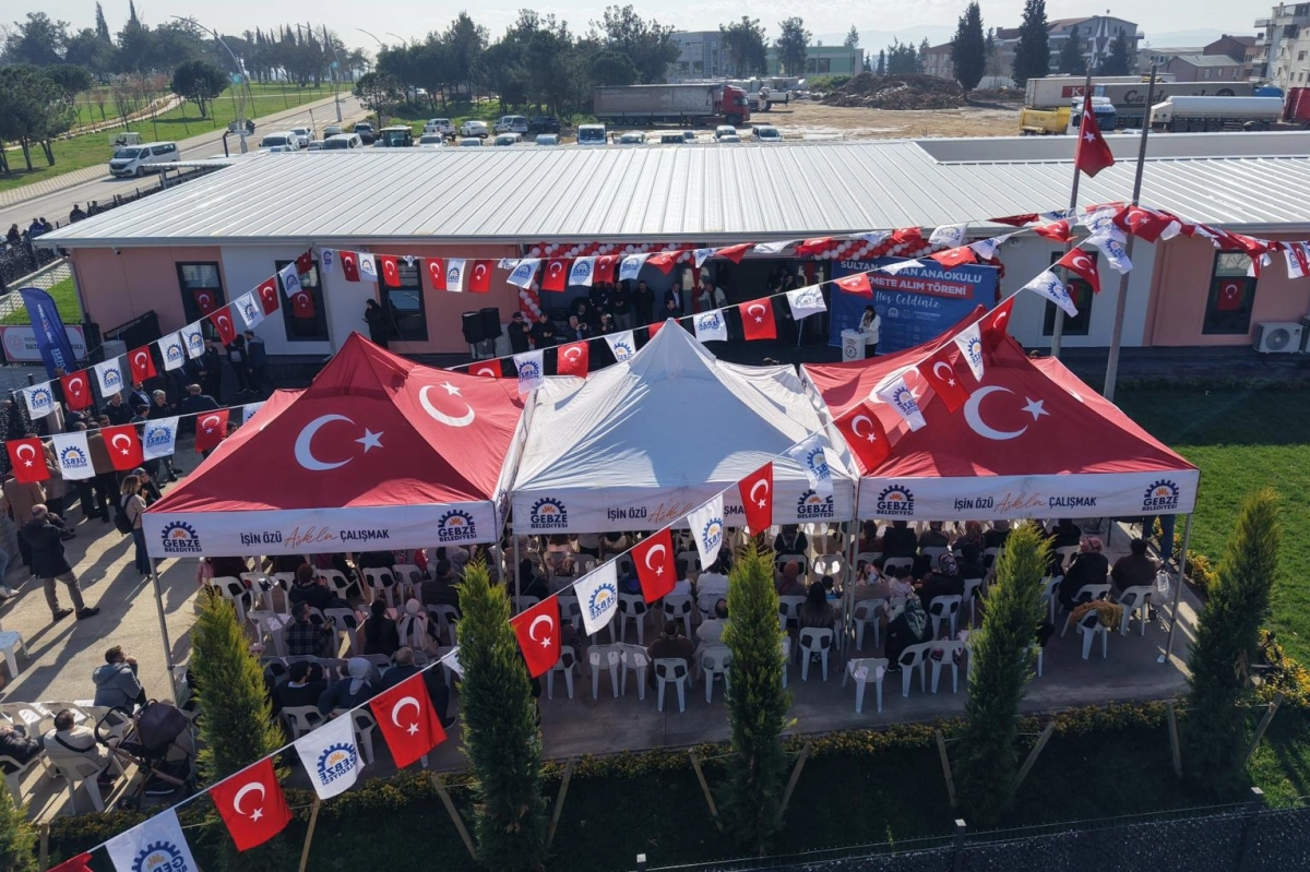 Gebze'de Sultanorhan Anaokulu hizmete açıldı