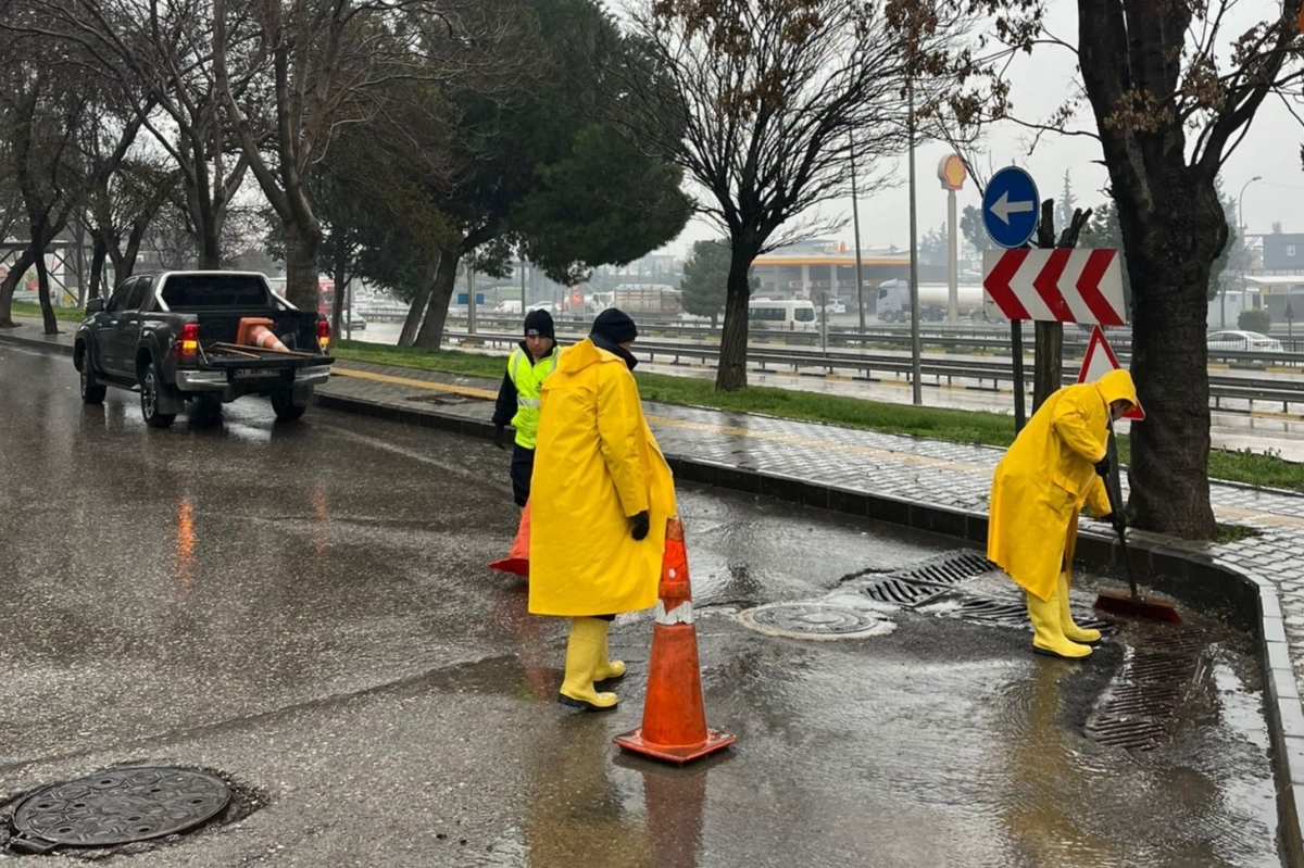 Gaziantep’te Yağışlara Karşı Önlemler Artırıldı