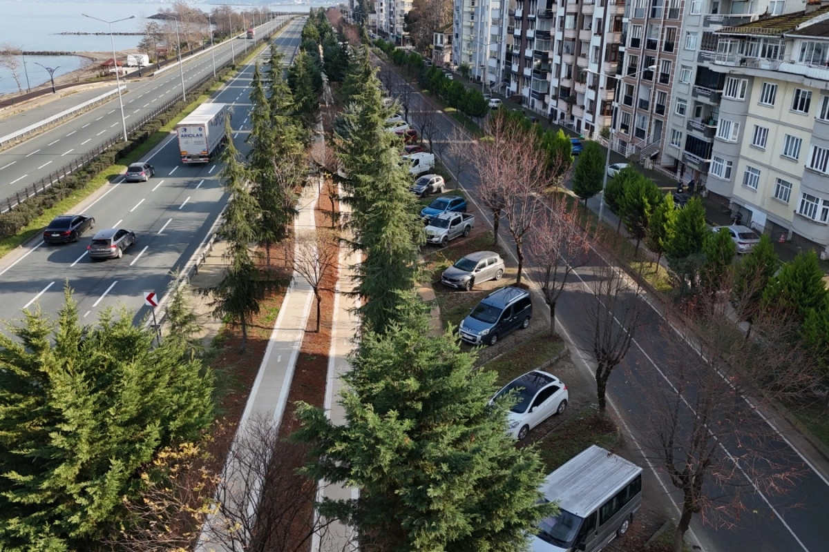 Sürmene’de Bisiklet Tutkunlarına Yeni Yol