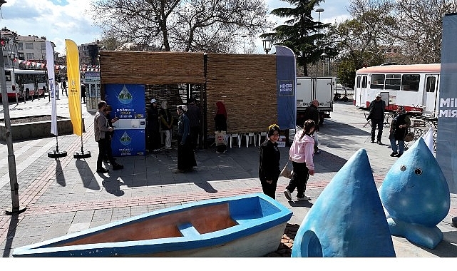 KOSKİ Tarım Haftası’nda Açtığı Stantta Su Tasarrufu Bilgilendirmesi Yapıyor