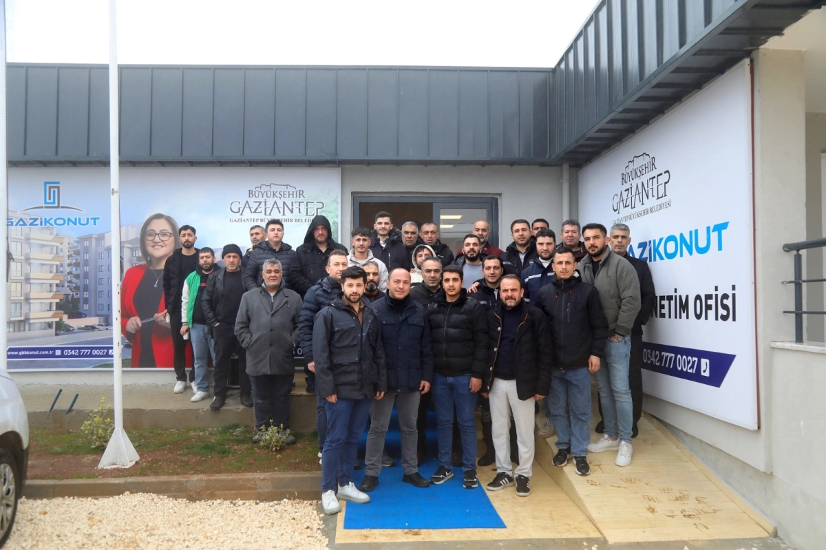 Gaziantep OSB Çalışanlarına Gazi Konut Yerinde Tanıtıldı