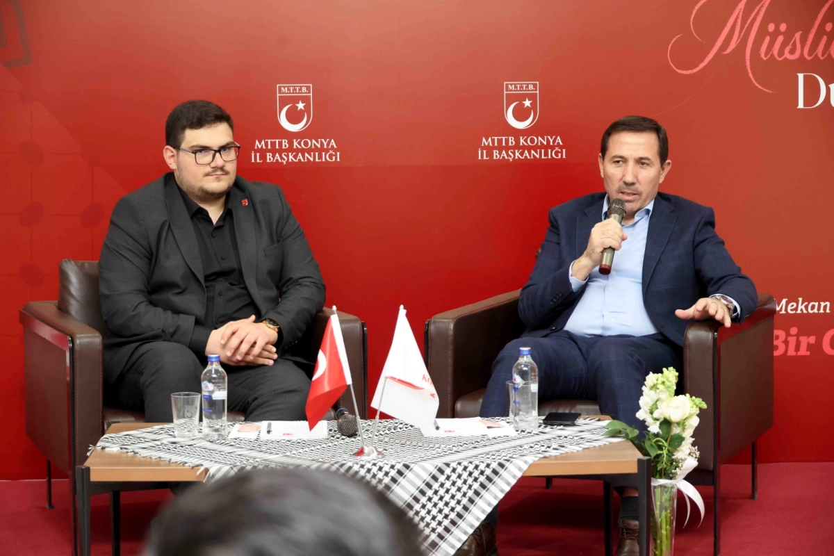 Konya Karatay'da Başkan Kılca MTTB'li gençlerle buluştu