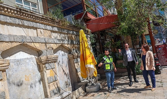 Maltepe’nin tarihi mirası “Feyzullah Efendi Çeşmesi” yenileniyor