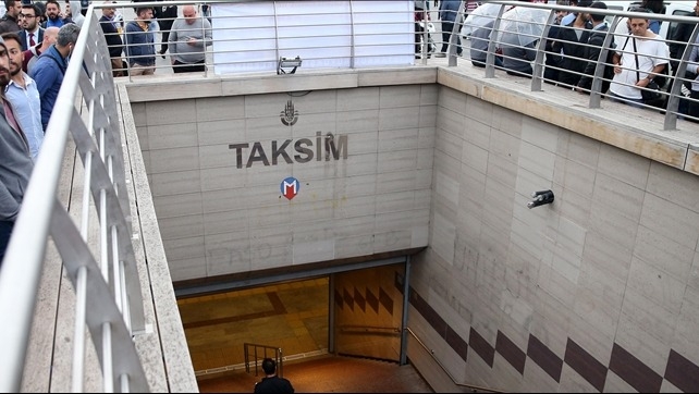 İstanbul'da Taksim ve Şişhane metro istasyonları ile füniküler bugün kapalı