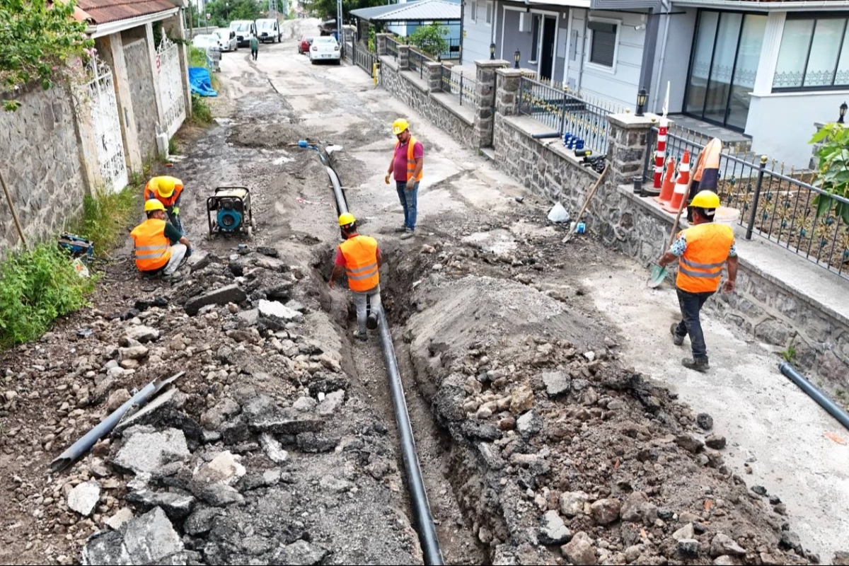 Trabzon’da İçme Suyu Hattı Seferberliği