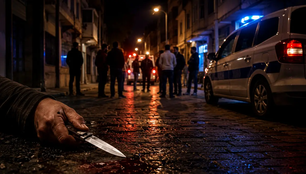 Çorum'da bıçaklı kavga:1 kişi yaralandı