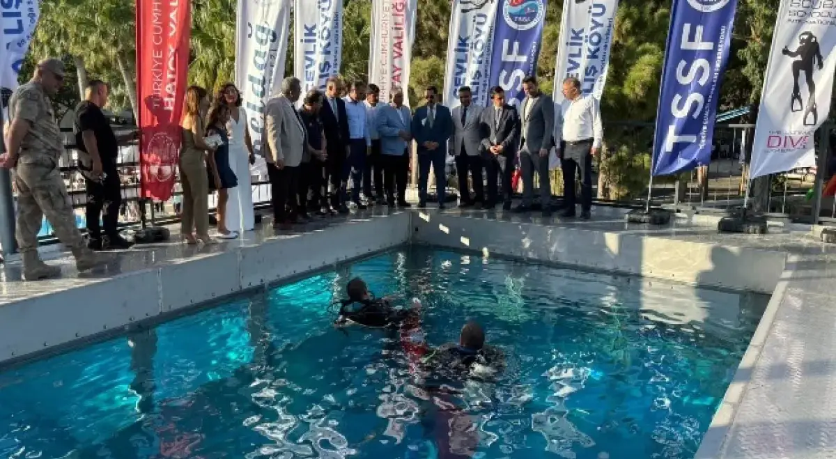 Türkiye’nin ilk ve tek Dalış Köyü Hatay'da açıldı