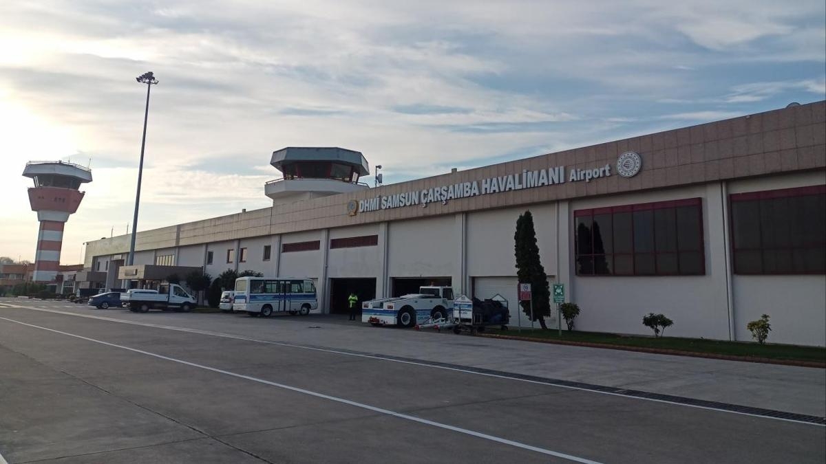 Çarşamba Havalimanı'nda yoğunluk arttı! 8 ayda 1 milyon 137 bin yolcu