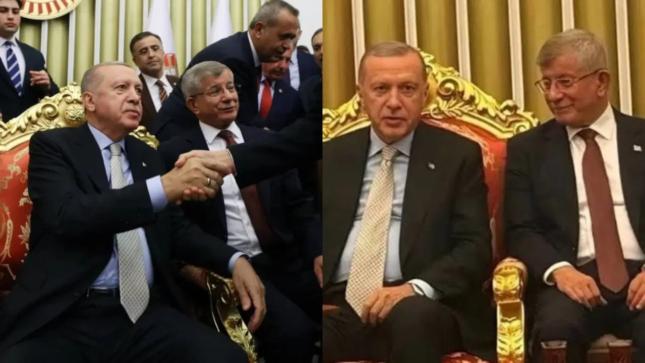 'Cumhurbaşkanına hakaret' soruşturması başlatılmıştı: Davutoğlu'ndan Erdoğan'a nikah daveti!