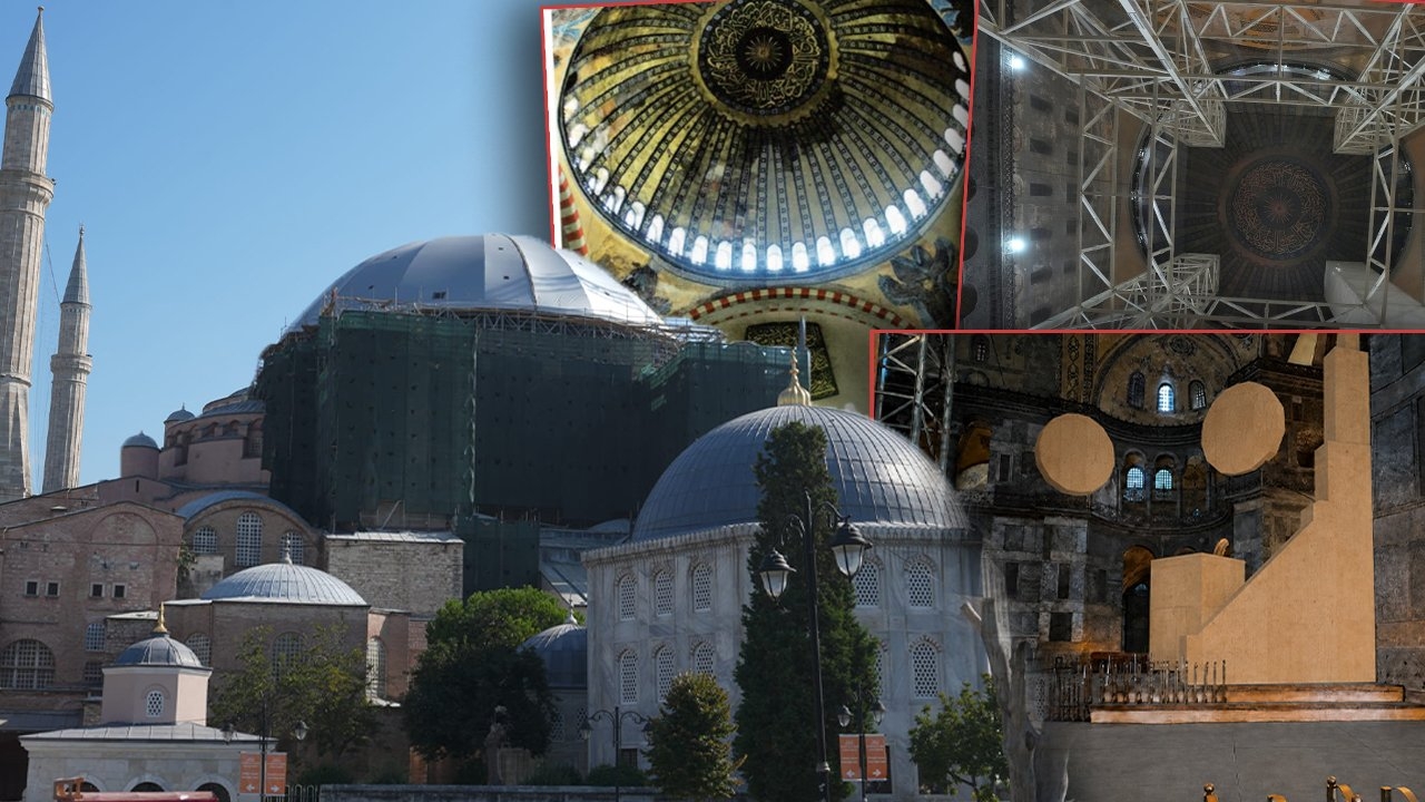 AYASOFYA'DA YENİ AŞAMA