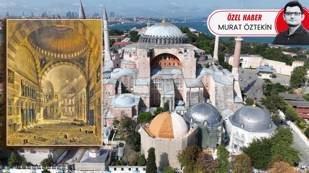 Ayasofya’nın kayıp hatları aranıyor