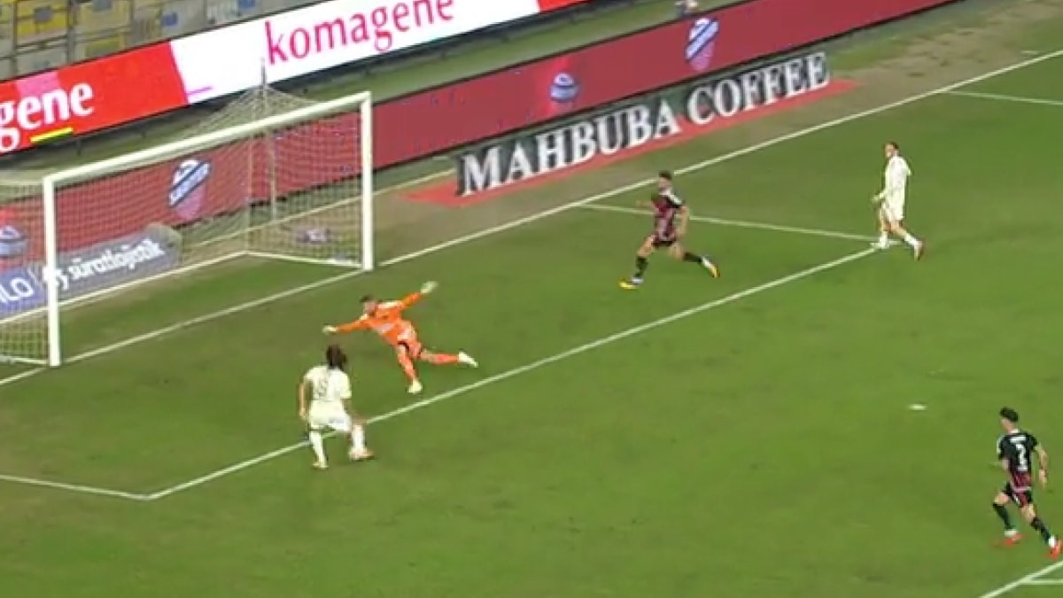 Matteo Guendouzi, boş pozisyonda golü bulamadı!