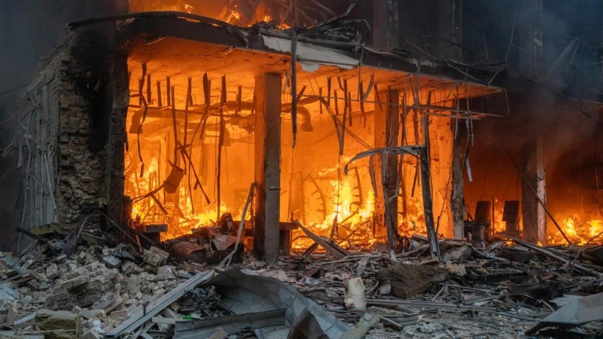 Kiev ve Harkov'da acı bilanço! Rus saldırılarında 8 kişi öldü
