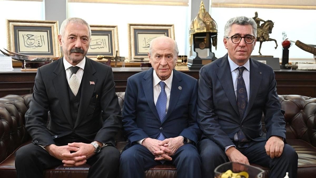 Husumet son buldu! MHP lideri Bahçeli, Sarallar ve Şahinler ailelerini kabul etti