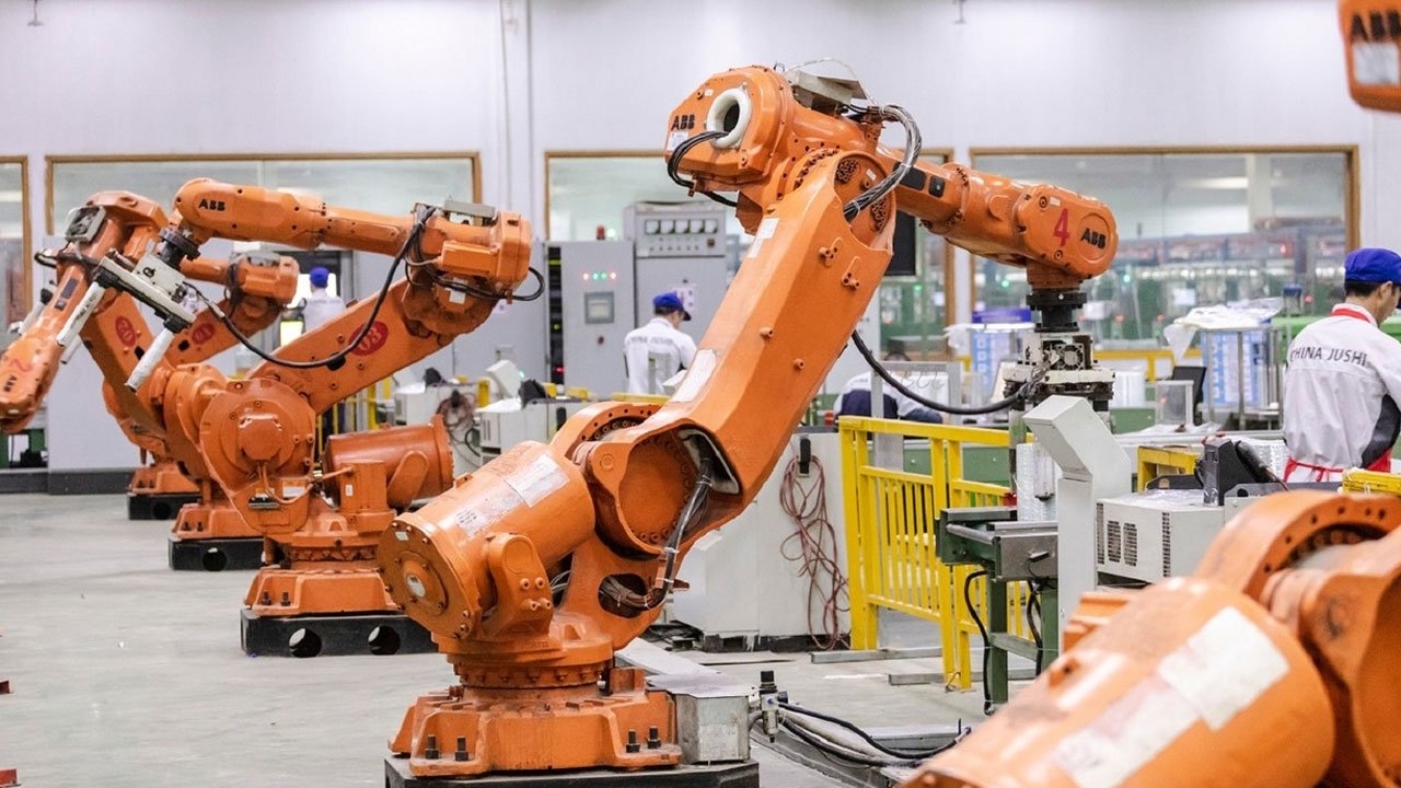Dünyada beş milyon robot işçi var