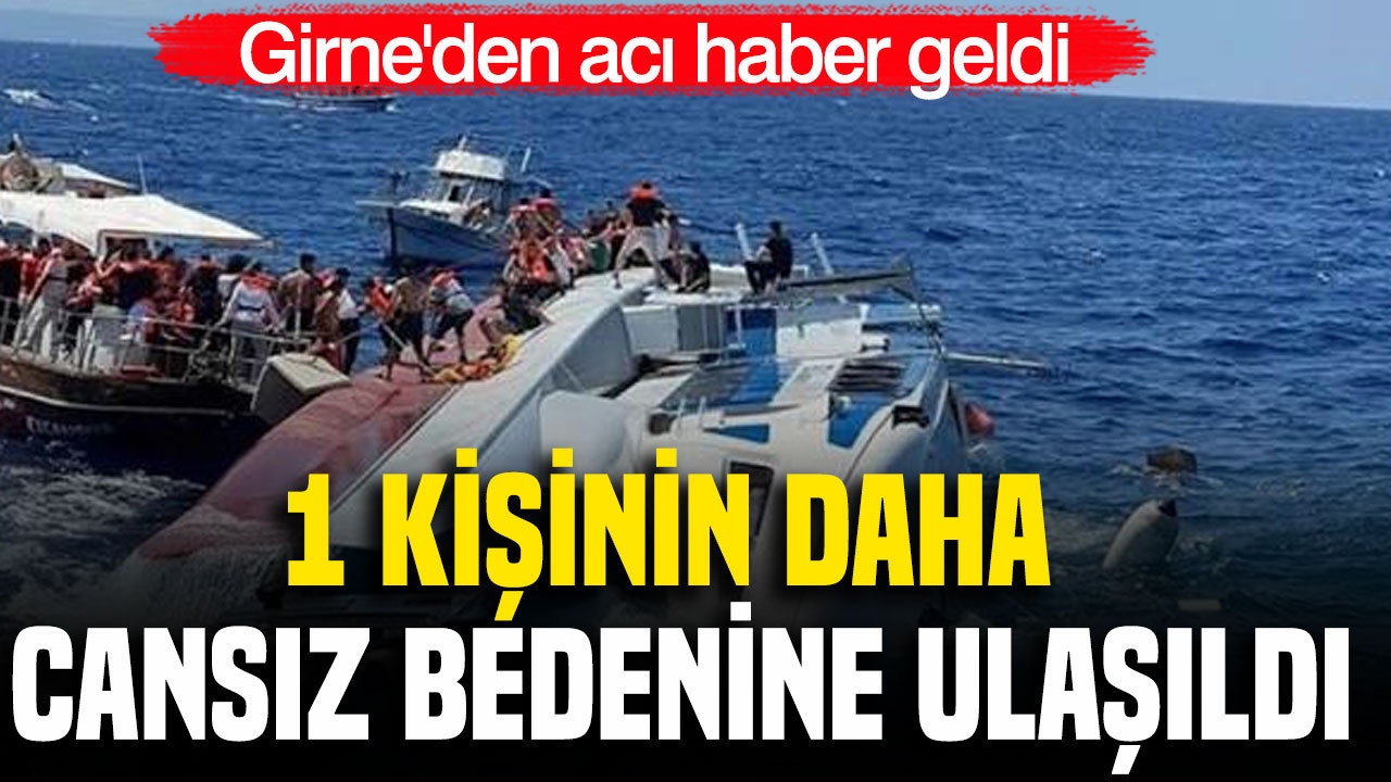 Girne'den acı haber geldi: 1 kişinin daha cansız bedenine ulaşıldı
