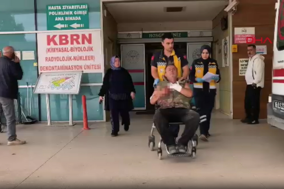 Odun keserken elini motorlu testereye kaptırdı: 61 yaşındaki kişi hastaneye kaldırıldı