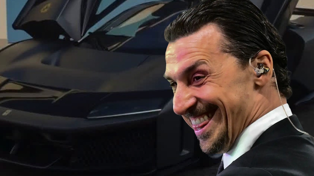 Zlatan doğum gününü Ferrari ile taçlandırdı: Fiyatı dudak uçuklattı