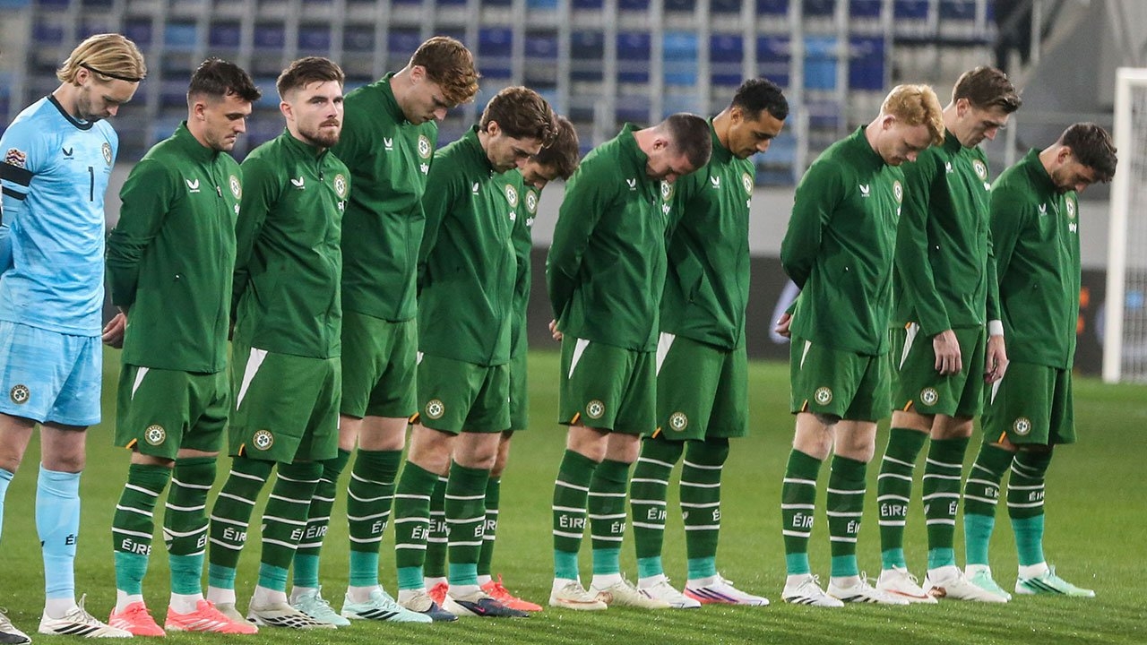 İrlandalı futbolcular İsrail'i yine protesto etti