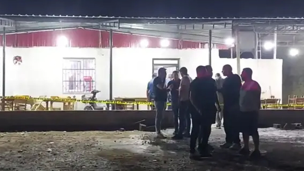 Mersin’de kahvehaneye silahla ateş açıldı: 1 ölü, 4 yaralı
