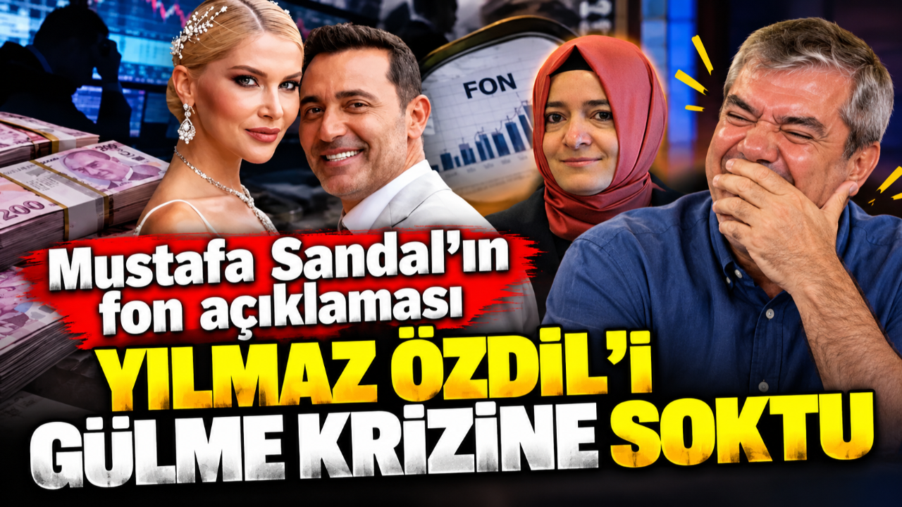 Mustafa Sandal’ın fon açıklaması Yılmaz Özdil’i gülme krizine soktu
