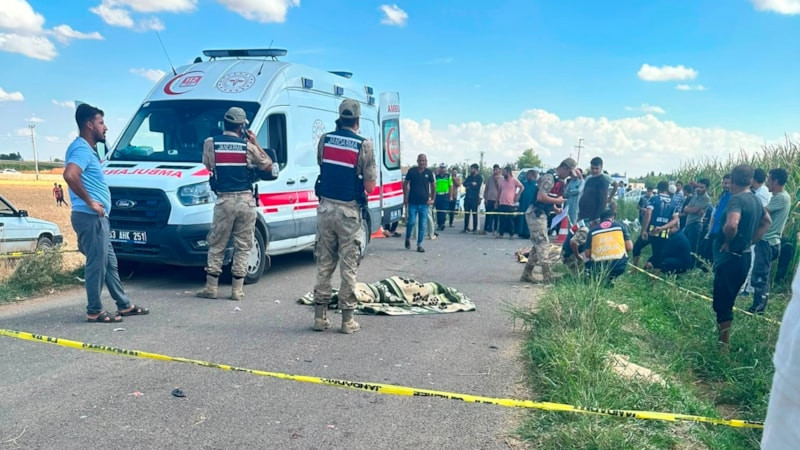 Şanlıurfa'da traktöre çapan motosiklette iki çocuk hayatını kaybetti
