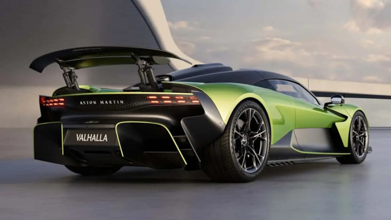 Aston Martin'den yeni hiper otomobil: Valhalla Spider kasımda tanıtılacak