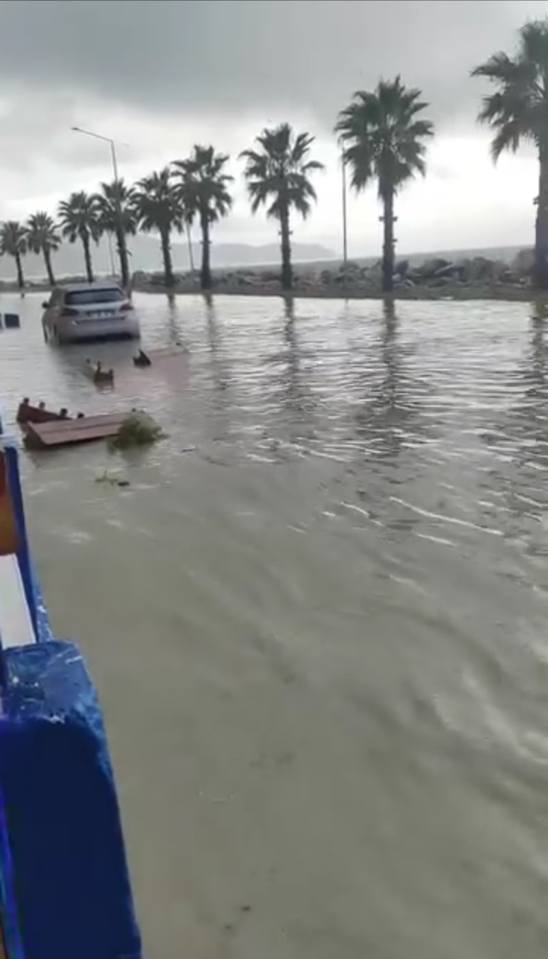 Sinop Ayancık'ta sağanak yağış