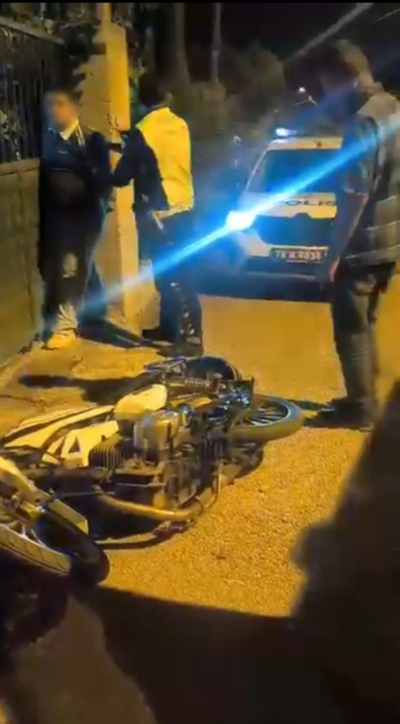 Karabük'te 15 yaşındaki motosikletlinin kaçış faturası 326 bin lira oldu
