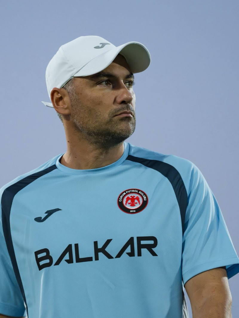 Çorum FK, yeni teknik direktörü Burak Yılmaz yönetiminde ilk antrenmanını yaptı