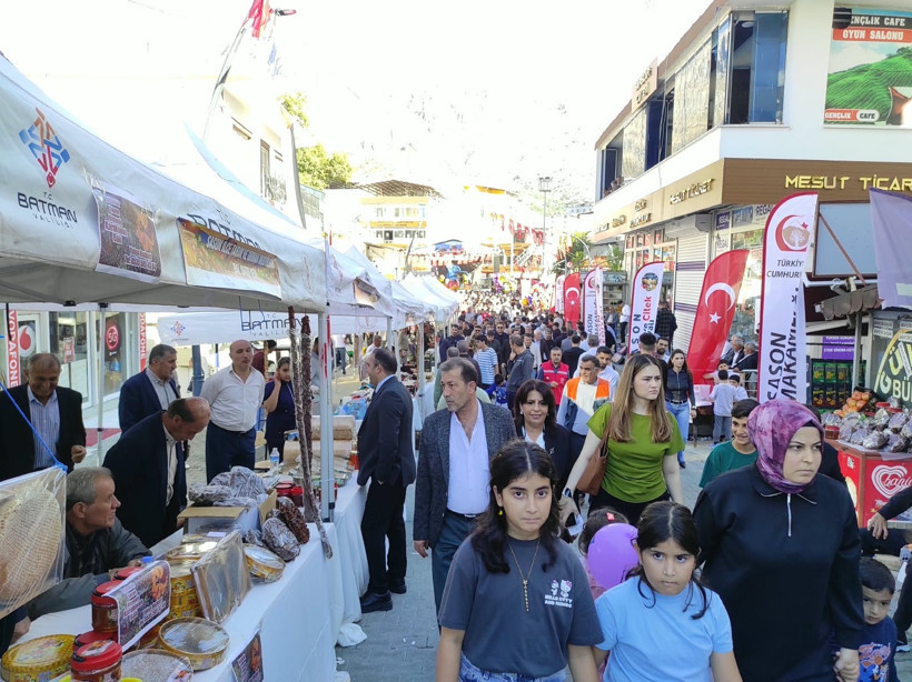 Jandarma standı festivali renklendirdi