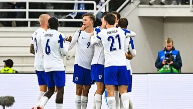 Finlandiya sahasında Arnavutluk'u devirdi!