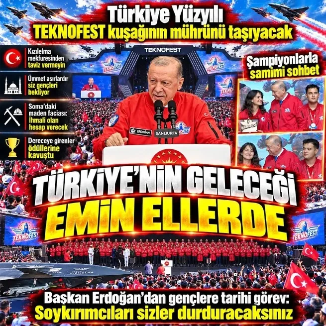 TEKNOFEST Güneydoğu bugün sona eriyor: Gözler Şanlıurfa'da!
