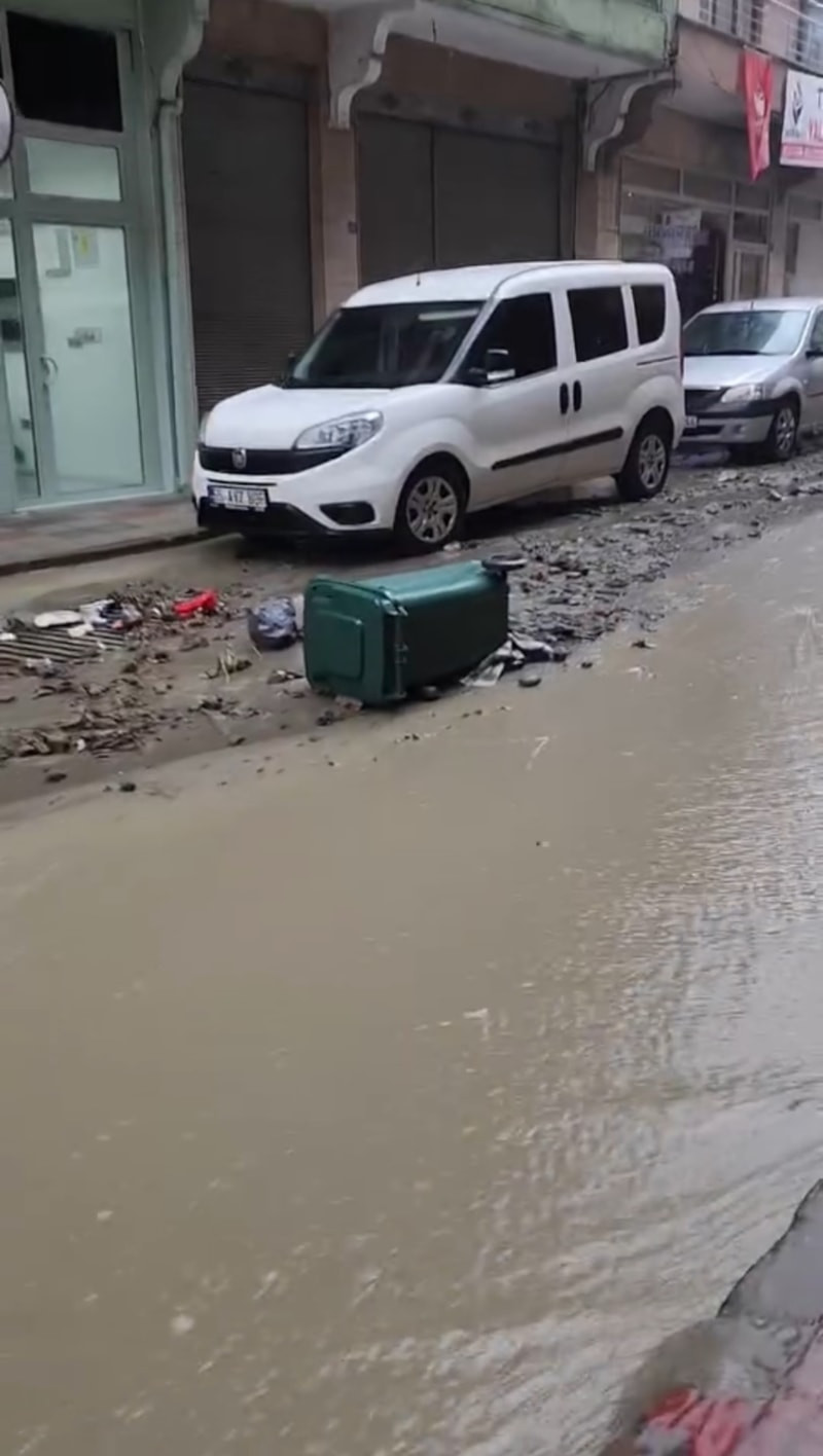 Sinop Ayancık'ta sağanak yağış