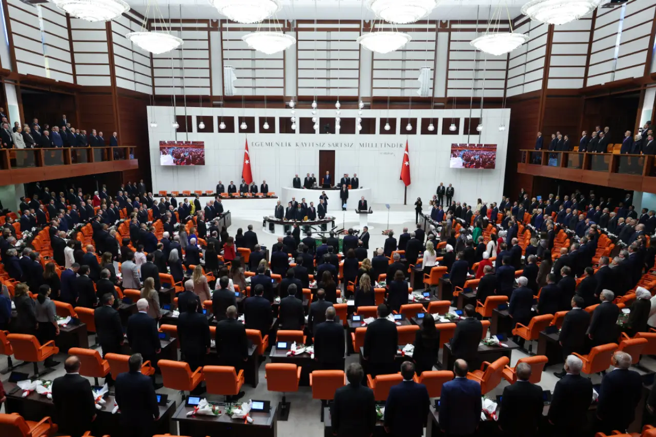 Fotoğraflarla yeni yasama yılı açılışı