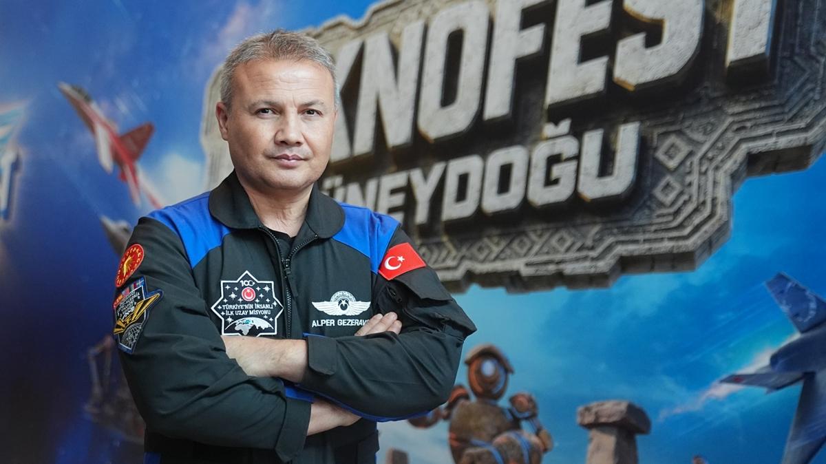 Alper Gezeravcı Şanlıurfa'dan duyurdu: Türkiye her türlü uzay ekosistemine katılabilecek seviyede