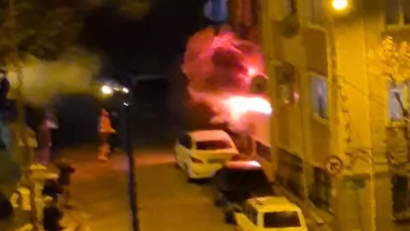 Balıkesir'de 4 katlı binada doğalgaz patlaması: 6 kişi yaralandı