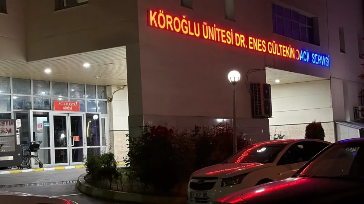 Bolu’da sinir krizi geçiren şahıs kendine zarar verdi