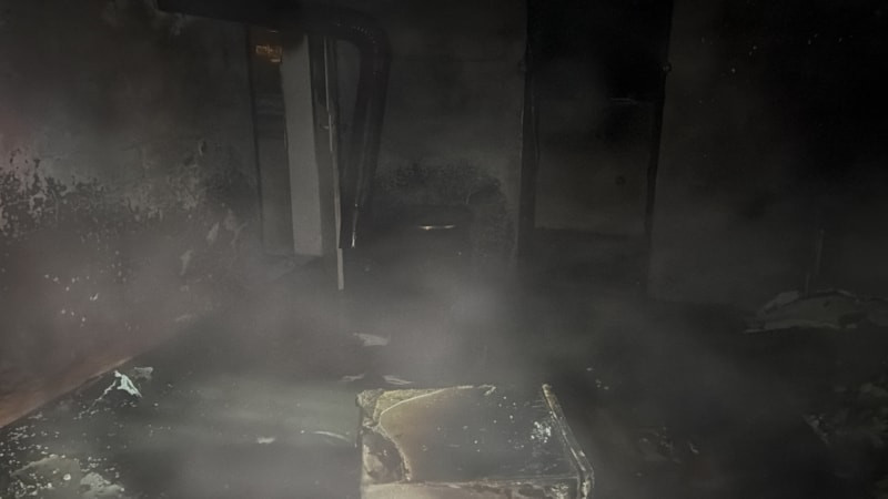 Bolu'da sobayı yakmak isterken evi yaktı