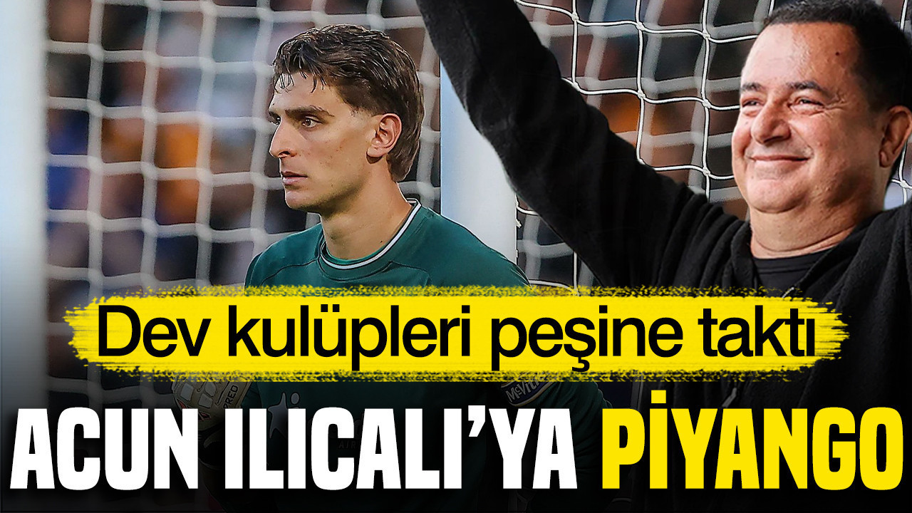 Acun Ilıcalı'ya piyango: Tzolakis dev kulüpleri peşine taktı