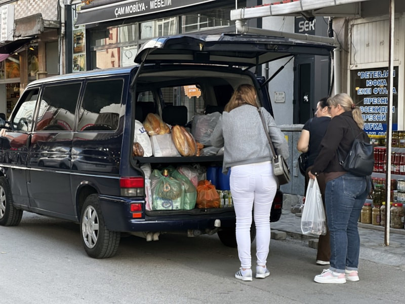 Edirne'de Bulgar turist hareketliliği