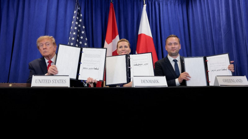 Trump, Danimarka ve Grönland ile anlaştı: Egemenlik Danimarka’da kalacak