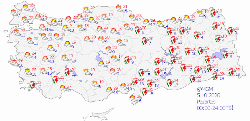 Yağışlar etkisini yitiriyor: Marmara Bölgesi için kuvvetli poyraz uyarısı