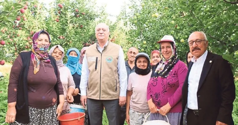 ‘Çivril elması iç ve dış pazarda talep görüyor