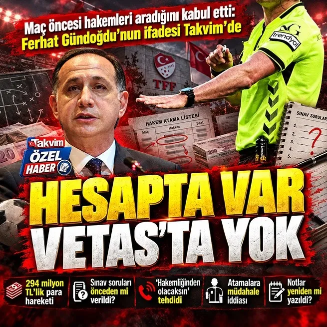 Hakemlerin hakimlik sorgusu! Ferhat Gündoğdu'dan "tehdit etmedim" savunması... Karadoruk'a WhatsApp skandalı soruldu