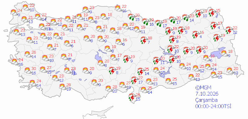 Yağışlar etkisini yitiriyor: Marmara Bölgesi için kuvvetli poyraz uyarısı