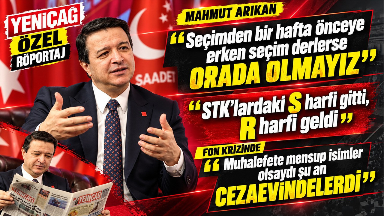Mahmut Arıkan’dan fon çıkışı: Büyük yangına 1,5 yıl, kurmayın oğluna 1,5 saat!