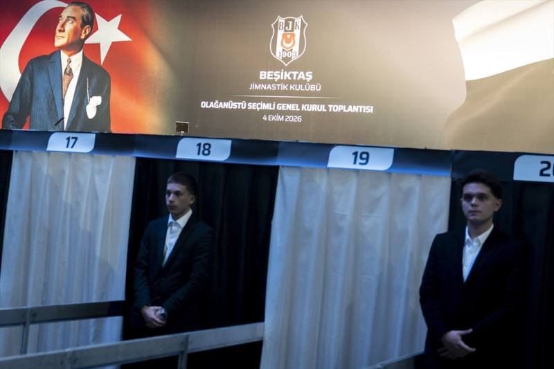 Oy verme işlemi sona erdi: Beşiktaş'ta seçim heyecanı