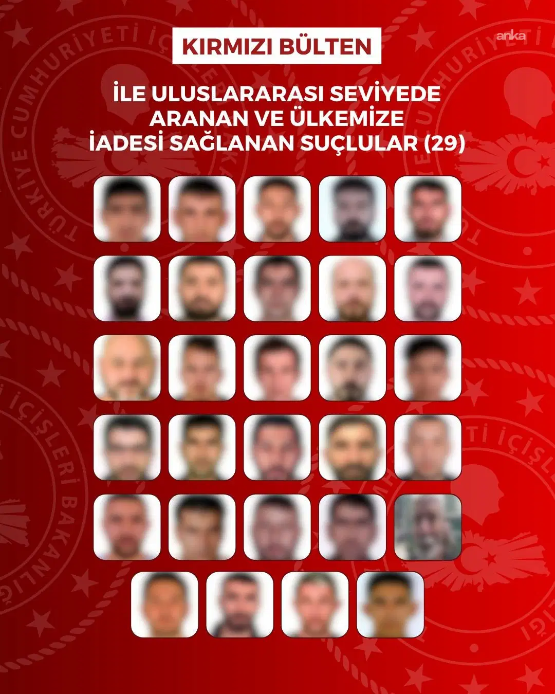 İçişleri açıkladı: 29'u kırmızı bültenli 76 suçlu Türkiye'ye iade edildi